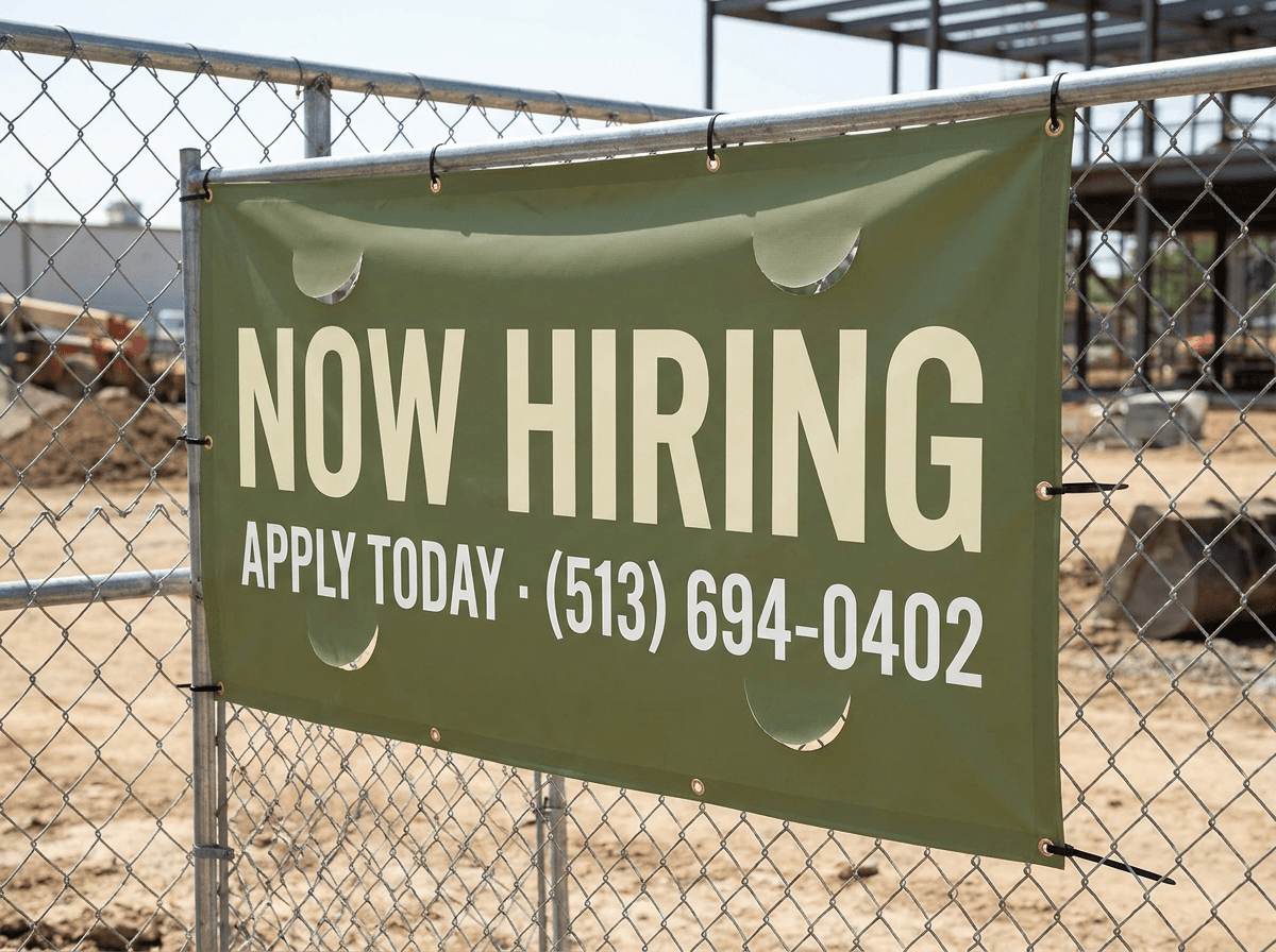 Fence & site banners — Goldman Printing