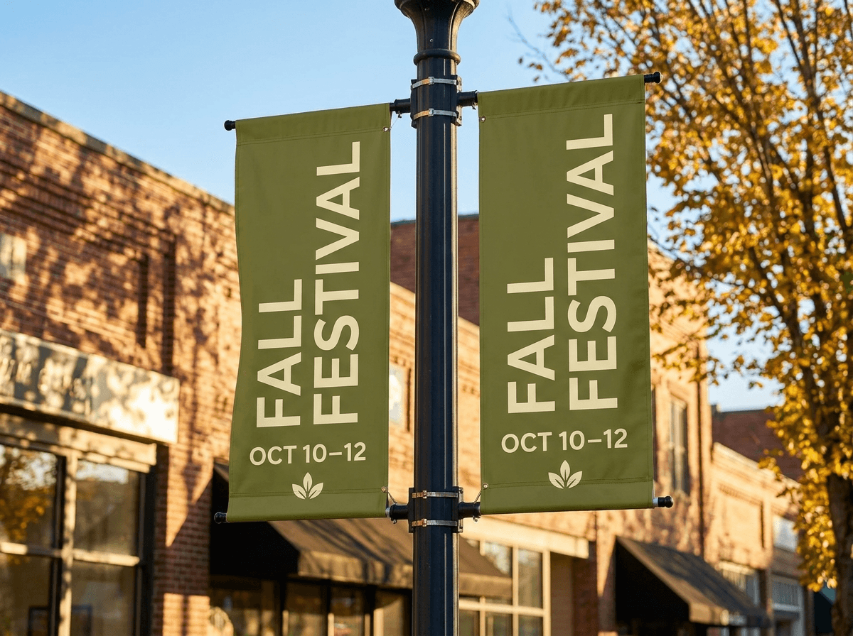 Pole banners — Goldman Printing