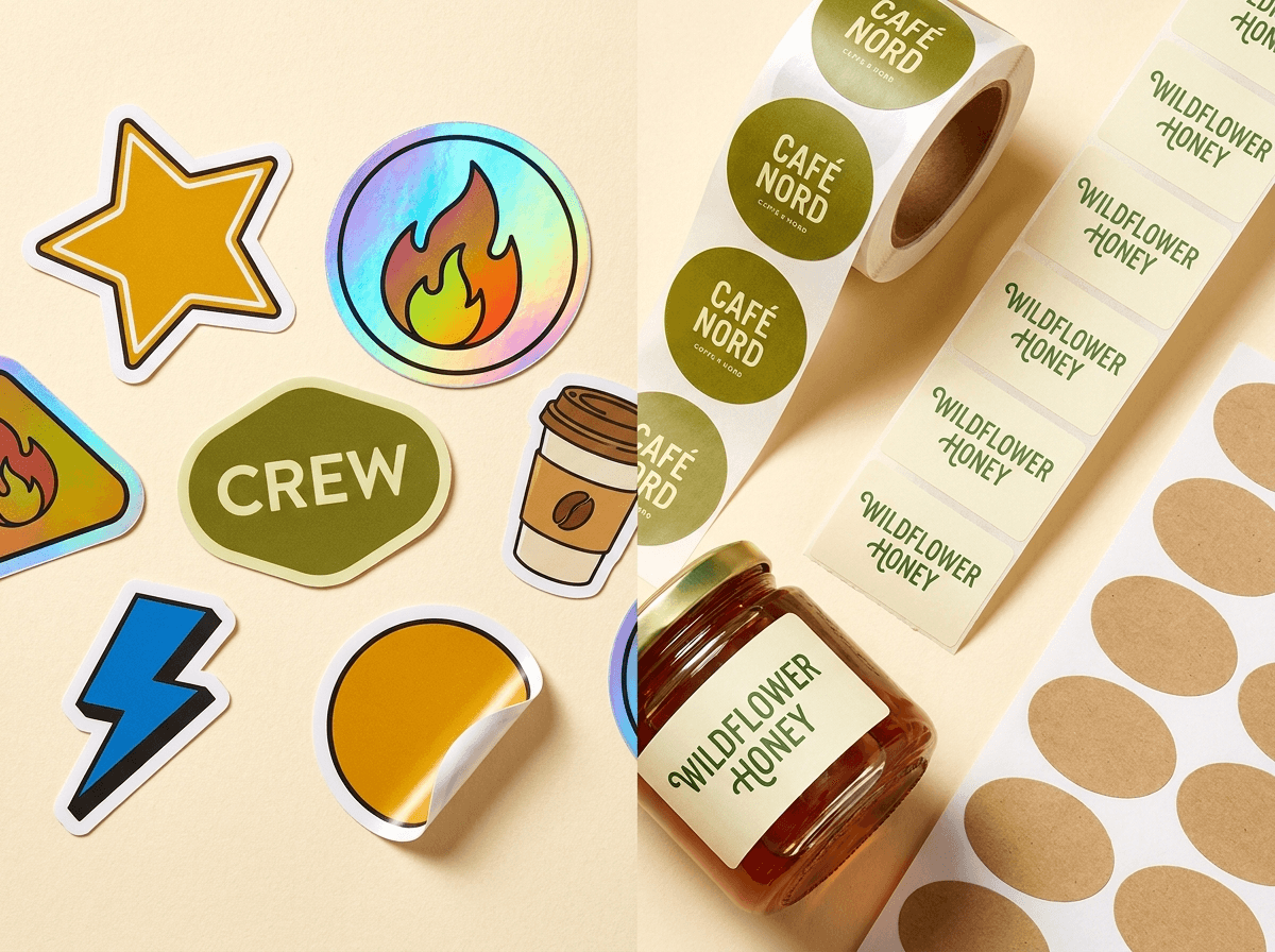 Die-cut stickers — Goldman Printing