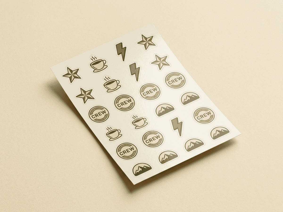 Sticker sheets — Goldman Printing